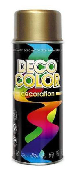Obrazek Deco Color Decoration lakier w sprayu Złoty Ral 0000