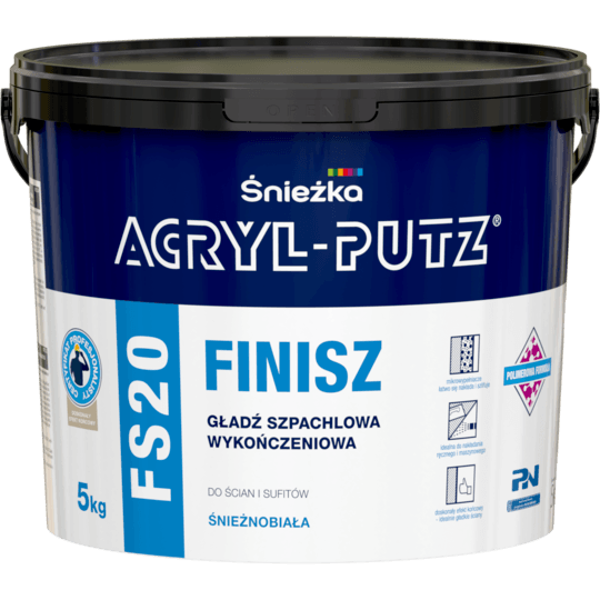 Obrazek ACRYL-PUTZ FS 20 FINISZ 5kg