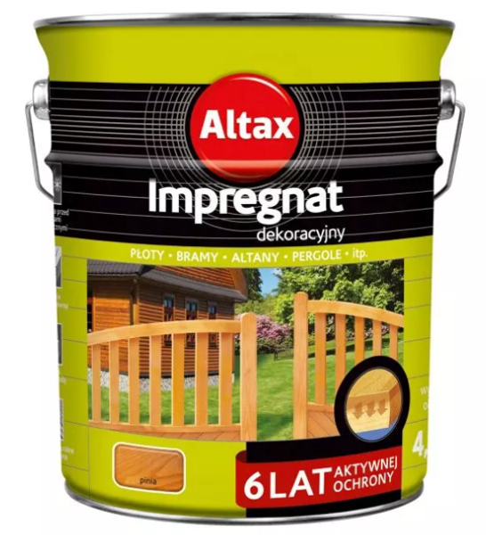 Obrazek Altax Impregnat Dekoracyjny  Pinia 4,5l