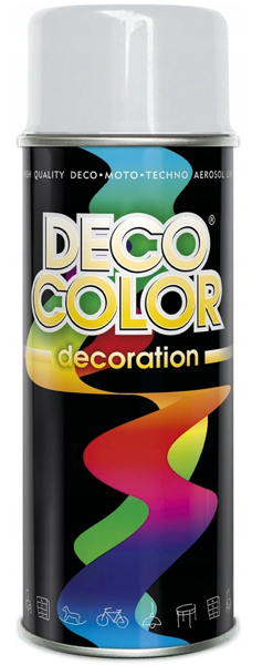 Obrazek Deco Color Decoration lakier w sprayu Popielaty Ral 7035