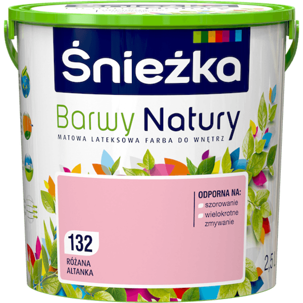 Obrazek ŚNIEŻKA Barwy Natury Różana Altanka 132 2,5 L