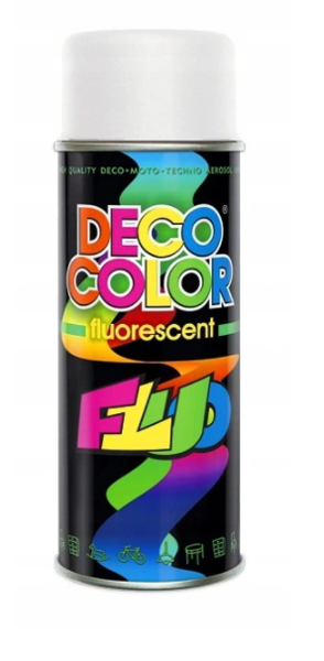 Obrazek Deco Color  FLUORESCENT Biały 400 ml