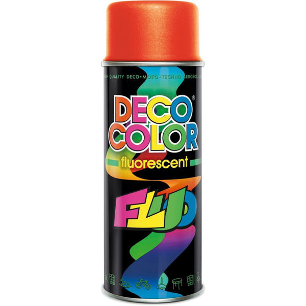 Obrazek Deco Color  FLUORESCENT Pomarańczowy 400 ml