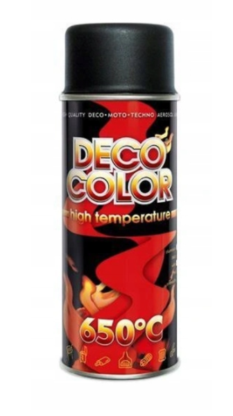 Obrazek Deco Color HIGH TEMPERATURE Czarny