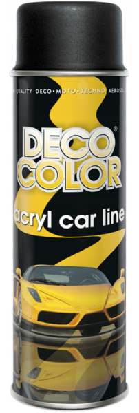 Obrazek Deco Color  Szybkoschnący Lakier Akrylowy Czarny MAT