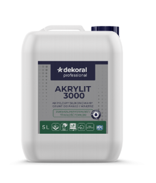 Obrazek Akrylit 3000 Grunt Koncentrat 5 L.