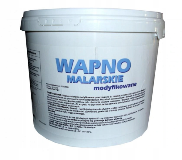 Obrazek Modyfikowane Wapno Malarskie  12KG