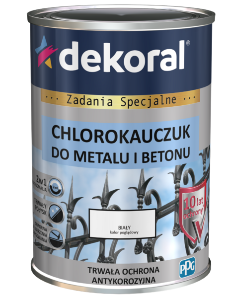 Obrazek CHLOROKAUCZUK STRONG CZARNY 0,9L 9005 RAL