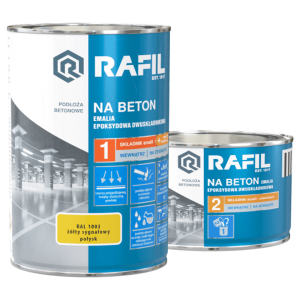 Obrazek RAFIL BETON em Epoks biały RAL9003 0,63L